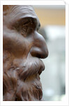 Portrait of a man, detail by Stuart Cox