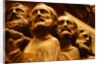 Pall bearers carrying the Virgin's coffin by Stuart Cox