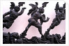 Balustrade of a staircase, detail by Stuart Cox