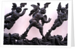Balustrade of a staircase, detail by Stuart Cox