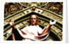The Hereford Screen, detail of Jesus Christ by Stuart Cox