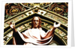 The Hereford Screen, detail of Jesus Christ by Stuart Cox