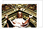 The Hereford Screen, detail of Jesus Christ by Stuart Cox