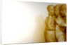 Three Adoring Angels, detail by Stuart Cox
