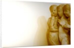 Three Adoring Angels, detail by Stuart Cox