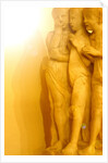Three Adoring Angels, detail by Stuart Cox