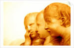 Three Adoring Angels, detail by Stuart Cox