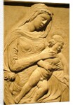 Virgin and Child with two angels, detail by Stuart Cox