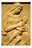 Virgin and Child with two angels, detail by Stuart Cox