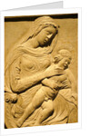 Virgin and Child with two angels, detail by Stuart Cox
