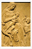 Virgin and Child with two angels, detail by Stuart Cox