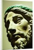 Bust of Jesus Christ, detail of face by Stuart Cox