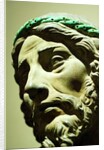 Bust of Jesus Christ, detail of face by Stuart Cox