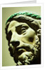 Bust of Jesus Christ, detail of face by Stuart Cox