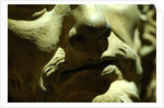 Bust of Jesus Christ, detail of face by Stuart Cox
