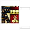 The Arms of Beaupre & Meeres, detail by Stuart Cox