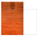 The colour of the building reflected in the pool in the John Madejski Garden of the V&A Museum by Stuart Cox