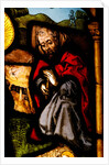 Panel depicting The Virgin Mary and St by Stuart Cox