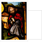 Panel depicting The Virgin Mary and St by Stuart Cox