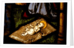 Panel depicting The Virgin Mary and St by Stuart Cox