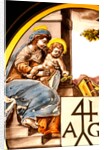 Saint Mary of Egypt and the Virgin and Child by Stuart Cox