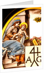 Saint Mary of Egypt and the Virgin and Child by Stuart Cox