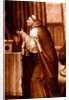 Roundel depicting the Mass of St Gregory by Stuart Cox