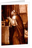 Roundel depicting the Mass of St Gregory by Stuart Cox