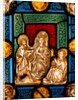 Panel showing the Virgin and Child, St by Stuart Cox