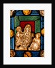 Panel showing the Virgin and Child, St by Stuart Cox