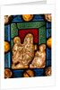 Panel showing the Virgin and Child, St by Stuart Cox