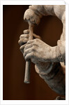Boy playing the bagpipes by Stuart Cox