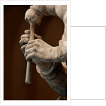 Boy playing the bagpipes by Stuart Cox