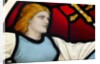 Reclining female bearing a cross by Stuart Cox