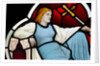 Reclining female bearing a cross by Stuart Cox