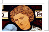 Panel depicting a young man by Stuart Cox