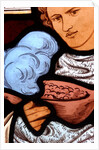 Panel depicting a young man by Stuart Cox