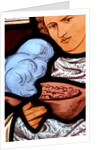 Panel depicting a young man by Stuart Cox