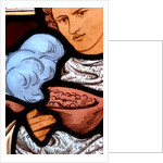 Panel depicting a young man by Stuart Cox