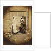 Two children dressed up as a maid and a gentleman by Lewis Carroll