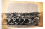 Chinese Sampans by Felice Beato