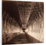 Colonnade at Ramesseum Pagoda by Felice Beato