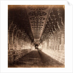 Colonnade at Ramesseum Pagoda by Felice Beato