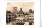 Hindu temple by Felice Beato