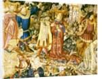 Devonshire Hunting Tapestry detail by Anonymous
