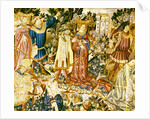 Devonshire Hunting Tapestry detail by Anonymous