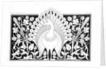 Peacock by Christopher Dresser