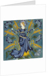 Cornflower tile by Walter Crane
