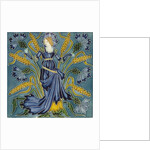 Cornflower tile by Walter Crane