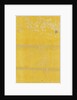 Oriental yellow patterned strip by Unknown